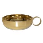 Ciborium paten with handle and gold plating