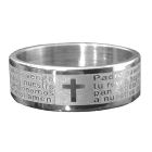 Steel Our Father Ring