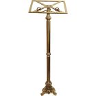 Standing gilded bronze lectern | Height adjustable
