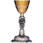 Silver chalice with Angels in the knot