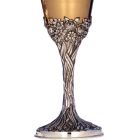 Silver goblet with chiselled decoration