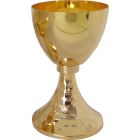 Catholic Church chalice  | Golden color brass | Sacred vessels