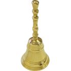 Polished metal bell - 12 cm. Tall