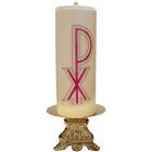 Altar chandelier - 8 cm paraffin candle.
