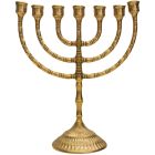 Bronze candlestick for seven candles