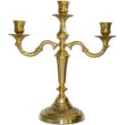 Table candlestick for three candles