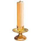 Bronze candlestick for Church with 5 cm candle
