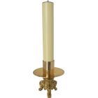 Candlestick with 4 cm paraffin candle.
