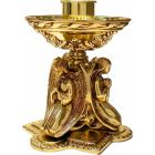 Table candlestick in bronze with Angels