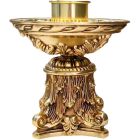 Bronze table candlestick with socket
