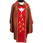 Chasuble of the seven gifts of the Holy Spirit