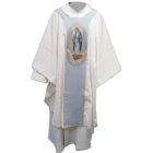 Marian chasuble with stolon Miraculous