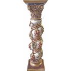 carved wooden column