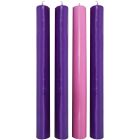 Advent wreath candles | 3 x 30 cm | 2 colours