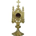 Reliquary - gothic gilt metal monstrance