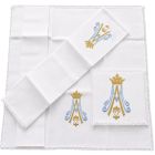 Altar cloth set | Marian symbol embroidery