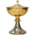 Ciborium with silver bath and gold bath