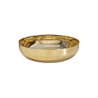 Gold-plated metal paten ciborium | 10cm