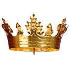 Golden count crown with crosses