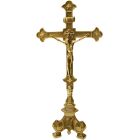 Table crucifix made of bronze