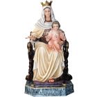 Seated Our Lady of Mt. Carmel with Baby Jesus