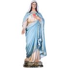 Immaculate Heart of Mary with blue dress