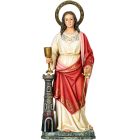 Saint Barbara, patron saint of miners.
