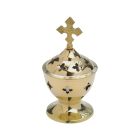 Home Censer | Catholic Church Metalware golden color