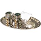 Baptism set made of stainless steel