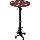 Wrought iron lamp stand for lamps
