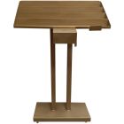 Wrought-iron votive stand | Golden finish