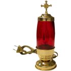 Lamp of the Blessed Sacrament electric with 22 cm. Tall