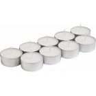 Tealights with silver container | 1.5&quot; x 0.6&quot;