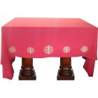 Altarcloths for Catholic Churches for sale red