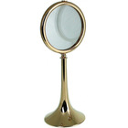 Smooth golden metal monstrance