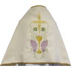 Shoulder cloth in polyester with liturgical embroidery