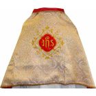 Humeral cloth with JHS embroidery