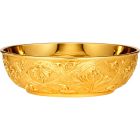 Silver paten with 15.50 cm. diameter