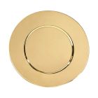 Smooth metal paten - 15.5 diameter