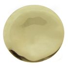 Polished metal paten - 12 cm. diameter