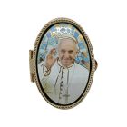 Rosary holder of Pope Francis oval