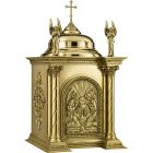 Tabernacle with standing angels