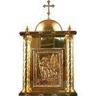 Tabernacle with shepherd and lambs