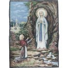 Tapestry of the Virgin of Lourdes
