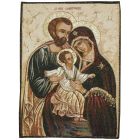 Holy Family Byzantine Icon Tapestry