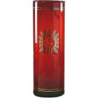 Vessel of the Blessed Sacrament of red glass | 8 Ø
