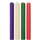 Candles for Advent wreath | 4 colours | 3 cm x 30 cm