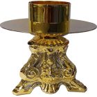 Metal candlestick for altar