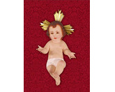 Christmas hanging banner | Baby Jesus figurine