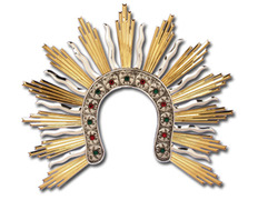 Add to Cart Silver halo with embedded stones Silver halo with embedded stones